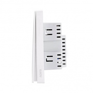 Вимикач Aqara Light Switch D1 (Double-Button) ZigBee 3.0 White (QBKG22LM/AK044CNW01)