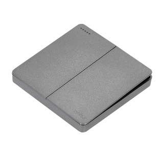 Вимикач двоклавішний Xiaomi OPPLE K12 (K121021A-H2) Grey