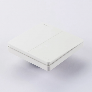 Вимикач двоклавішний Xiaomi OPPLE K12 (K121021A) White