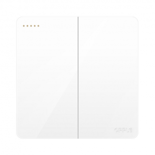Выключатель двухклавишный Xiaomi OPPLE K12 (K121021A) White