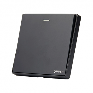 Вимикач одноклавішний Xiaomi OPPLE K05 (K051011A-H4) Black