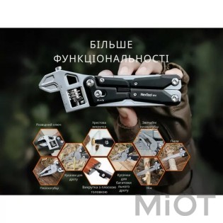 Плоскогубці з розвідним ключем Xiaomi Nextool W4 (NE20362A)