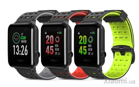 Умные часы Xiaomi WeLoop Hey 3S Black/Green