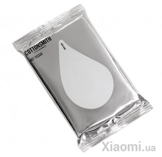 Антибактериальные салфетки Xiaomi Cottonsmith 15х20 см 12 штук