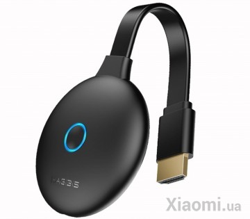 Беспроводной HDMI адаптер Xiaomi HAGIBIS wireless screen Hai Bei Si HD WFD0525G (2.4G+5G)