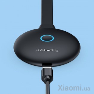 Беспроводной HDMI адаптер Xiaomi HAGIBIS wireless screen Hai Bei Si HD WFD0525G (2.4G+5G)