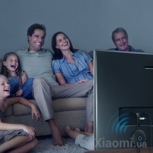 Беспроводной HDMI адаптер Xiaomi HAGIBIS wireless screen Hai Bei Si HD WFD0525G (2.4G+5G)