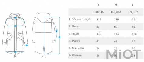 Куртка жіноча Xiaomi Uleemark L 170/92A