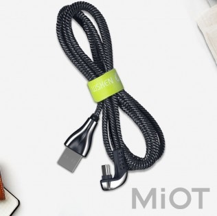 Кабель Xiaomi Wsken Diamond USB-Type-C 1,2m Black (WDTC-01)