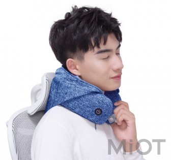 Подушка для шиї з капюшоном і навушниками Xiaomi Xiaobao with a neck pillow (smart sleep) STT-0575