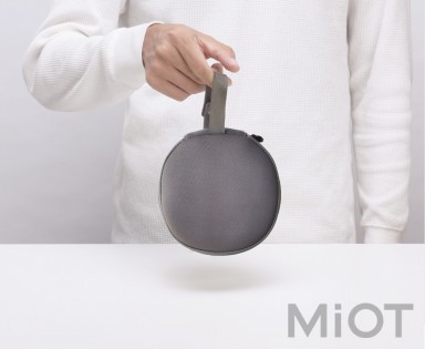 Подушка для шиї з капюшоном і навушниками Xiaomi Xiaobao with a neck pillow (smart sleep) STT-0575