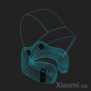 Подушка для шеи с капюшоном и наушниками Xiaomi Xiaobao with a neck pillow (smart sleep) STT-0575