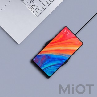 Бездротоий зарядний пристрій Xiaomi 10W Black