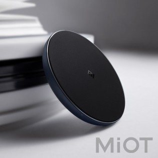 Бездротоий зарядний пристрій Xiaomi 10W Black