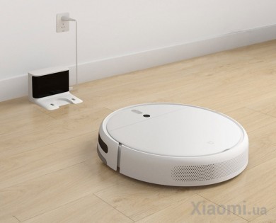 Робот-пылесос с влажной уборкой Xiaomi Mi Home (Mijia) Robot Vacuum Mop 1C White