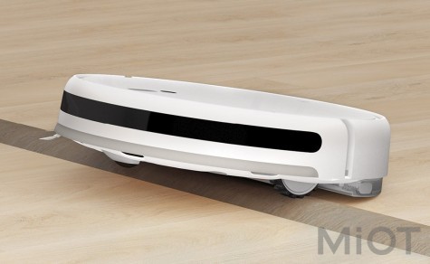Робот-пилосос з вологим прибиранням Xiaomi Mi Home (Mijia) Robot Vacuum Mop 1C White