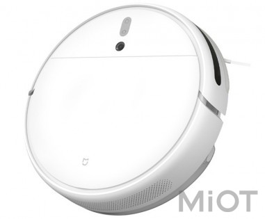 Робот-пилосос з вологим прибиранням Xiaomi Mi Home (Mijia) Robot Vacuum Mop 1C White