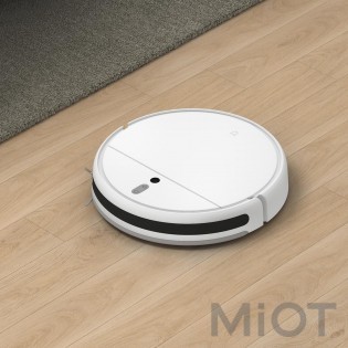 Робот-пилосос з вологим прибиранням Xiaomi Mi Home (Mijia) Robot Vacuum Mop 1C White
