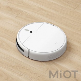 Робот-пилосос з вологим прибиранням Xiaomi Mi Home (Mijia) Robot Vacuum Mop 1C White