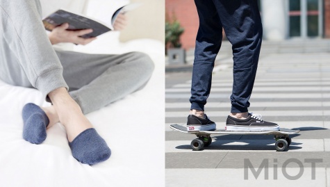 Набір шкарпеток Xiaomi 365WEAR Bacteriostatic Man's Invisible Socks 5 шт