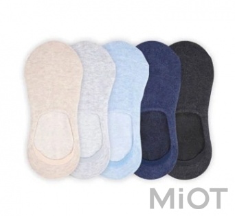 Набір шкарпеток Xiaomi 365WEAR Bacteriostatic Man's Invisible Socks 5 шт