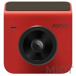 Автомобільний відеореєстратор Xiaomi 70Mai Dash Cam 1440p A400 (Midrive A400) Red + камера заднього виду (Midive RC09) Міжнародна версія