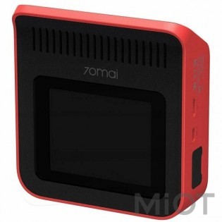Автомобільний відеореєстратор Xiaomi 70Mai Dash Cam 1440p A400 (Midrive A400) Red + камера заднього виду (Midive RC09) Міжнародна версія