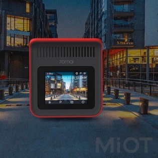 Автомобільний відеореєстратор Xiaomi 70Mai Dash Cam 1440p A400 (Midrive A400) Red + камера заднього виду (Midive RC09) Міжнародна версія