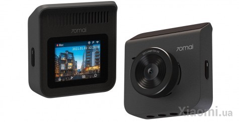 Видеорегистратор 70Mai Dash Cam Black 1440p (A400) (Международная версия)