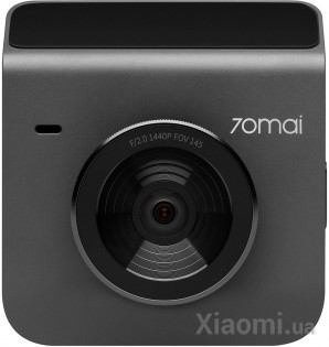 Видеорегистратор 70Mai Dash Cam Black 1440p (A400) (Международная версия)