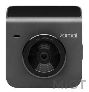 Автомобільний відеореєстратор Xiaomi 70Mai Dash Cam Black 1440p (A400) + камера заднього виду (Міжнародна версія)