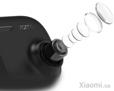 Автомобильный видеорегистратор Xiaomi 70Mai Mirror Dash Cam Black (MidriveD04) Global