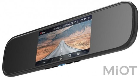 Автомобільний відеореєстратор Xiaomi 70Mai Mirror Dash Cam Black (MidriveD04) Global