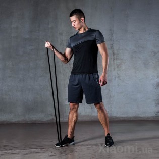Резинка для фитнеса Xiaomi 7th Fitness elastic band Black 208*1.9*0.45cm