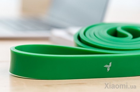 Резинка для фитнеса Xiaomi 7th Fitness elastic band Green 208*2.1*0.45cm