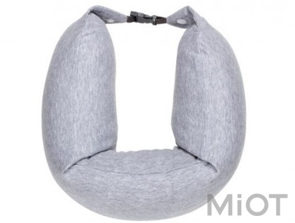 Ортопедична дорожня подушка підголовникXiaomi 8H Travel U-Shaped Pillow U1 Gray