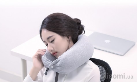 Ортопедическая подушка подголовник Xiaomi 8H Neck pillow U1 Gray