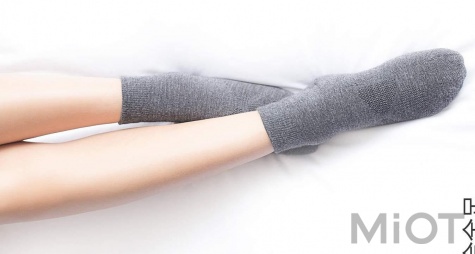 Шкарпетки 90points Casual Merino Wool Socks Woman Grey
