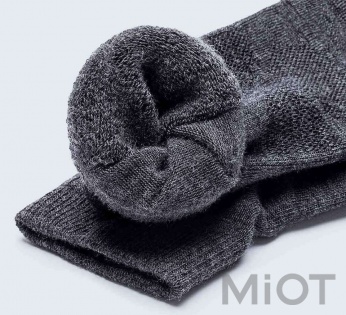 Шкарпетки 90points Casual Merino Wool Socks Woman Grey