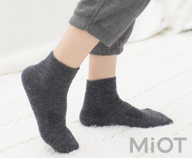 Шкарпетки 90points Casual Merino Wool Socks Woman Grey