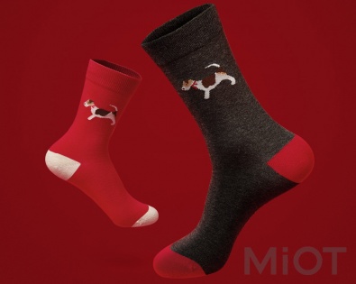 Набір шкарпеток Xiaomi Cottonsmith Festival Long Socks Men 3 шт