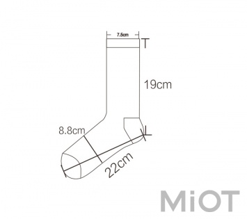 Набір шкарпеток Xiaomi Cottonsmith Festival Long Socks Men 3 шт