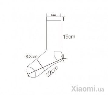 Набор носков Xiaomi Cottonsmith Festival Long Socks Men 3 шт