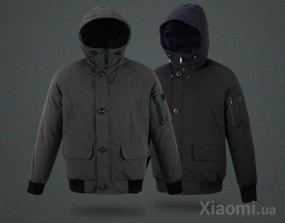 Куртка Xiaomi Mitown Pilot jacket down male Gray L