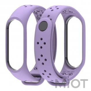 Ремінець для Xiaomi Mi Band 3/4 Sport strap Violet