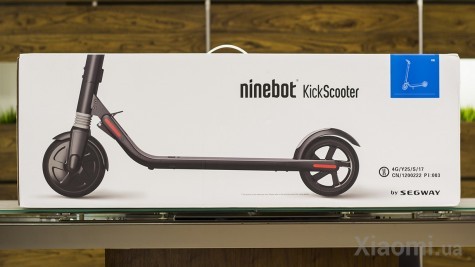 Электрический самокат Xiaomi Ninebot Electric Scooter ES1 Black