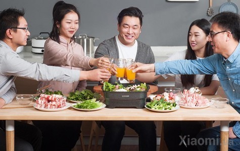 Сковорода электрическая Xiaomi O’COOKER Multi Functional Household hot pot