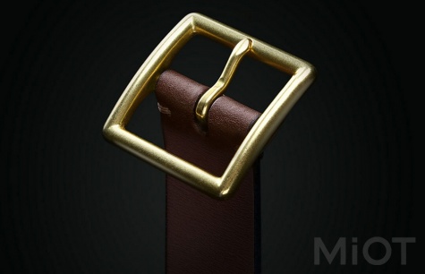 Ремінь шкіряний Xiaomi QIMIAN Cowboy casual Belt Brown XL (110 см)