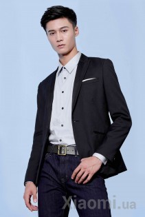 Ремень кожаный Xiaomi QIMIAN Cowboy casual Belt Black XL (110 см)