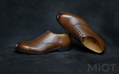 Чоловічі туфлі Xiaomi QIMIAN Oxford Shoes Brown 39